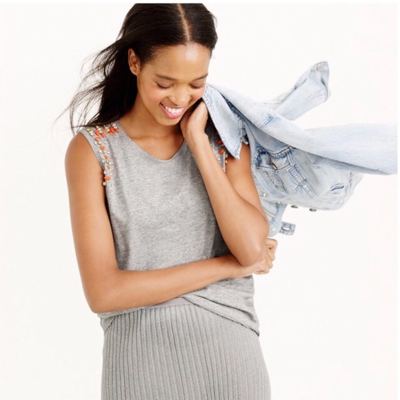 JCREW | JEWELED TANK - Picture 4 of 4